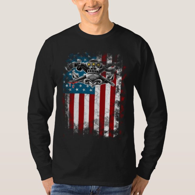 SWCC DBG OLD GLORY Fram- & Baksidans Grafik T Shirt (Framsida)