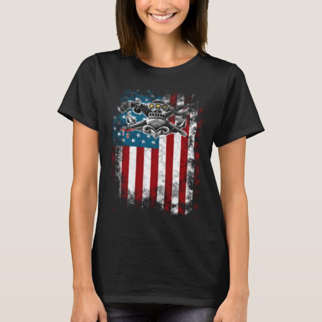 SWCC DBG OLD GLORY Front & Back Graphic T Shirt (Framsida)