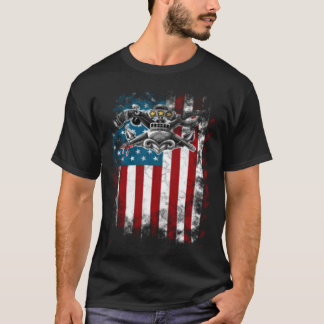 SWCC DBG OLD GLORY Front & Back Graphic T Shirt