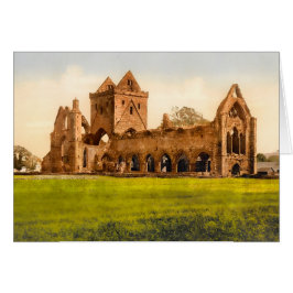 Swearing Abbey Dumfries Scotland OBS Kort