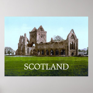 Swearing Abbey i Skottland Poster
