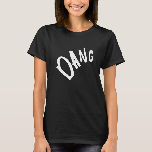 Swearing Gamer DANG Swearing Simple Dang T Shirt (Framsida)