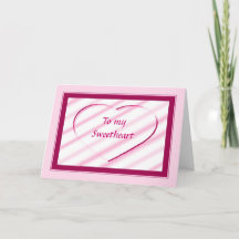 Swearing Rosa Heart Design Valentine