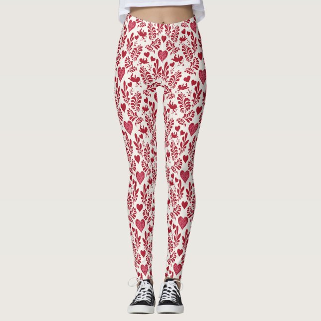 Swearing Soiree Stil Leggings (Framsida)
