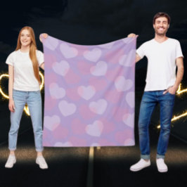 Swearing Sprinkle | Lavender Heart Fleecefilt