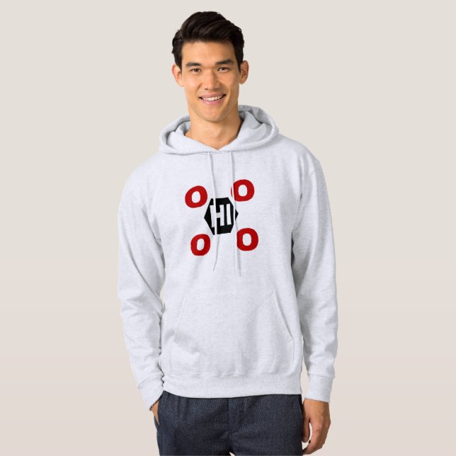 SWEAT A  CAPUCHE  BASIQUE   OHIO SWEATSHIRT (Hel framsida)