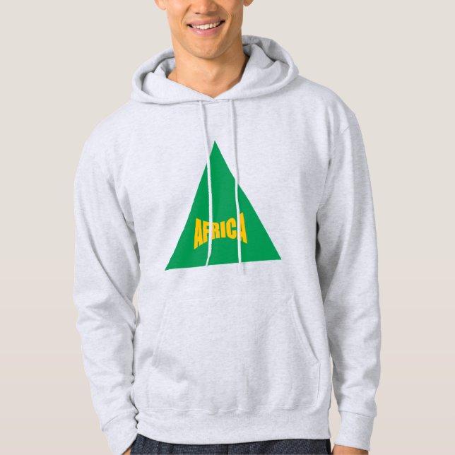 Sweat à capuche cendre homme SOMMIT  AFRICA Hoodie (Framsida)