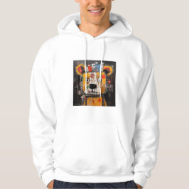 sweat abstrait hoodie