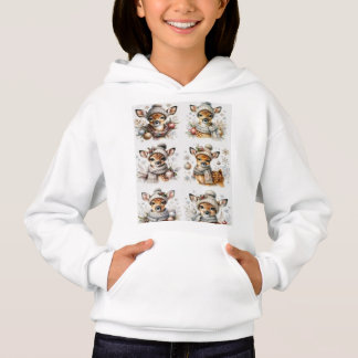 sweat-capuche nice hjort för barn t shirt