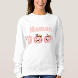 Sweat Femme Halloween – Mama BOO Kawaii T Shirt
