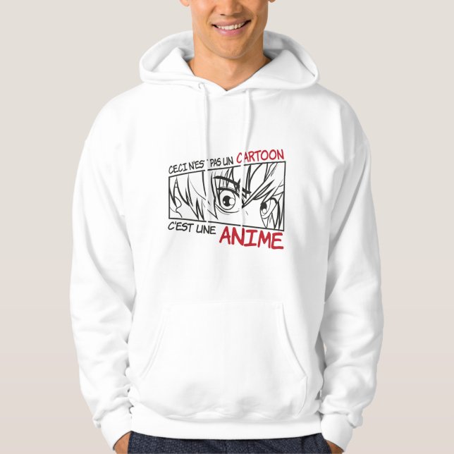 sweat manga fun hoodie (Framsida)