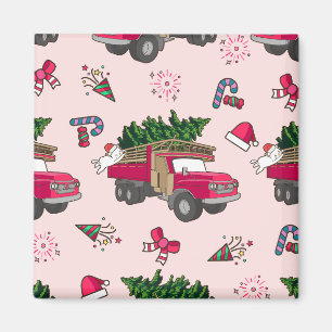 Sweat Merry och Bright jul Family Helgdag Magnet