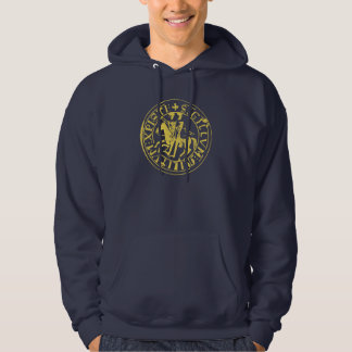 Sweat Navy Sceau du Temple Munkjacka