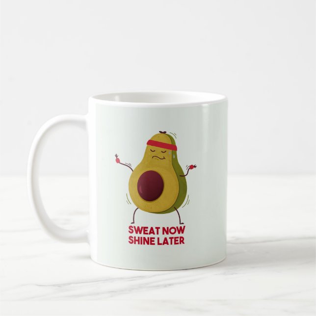 Sweat Now Shine Senat Kaffemugg (Vänster)