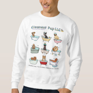 Sweat Shirt Cleanest Valp LLC Lång Ärmad Tröja