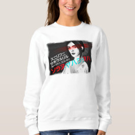 Sweat-shirt femme japonaise kimono type manga t shirt