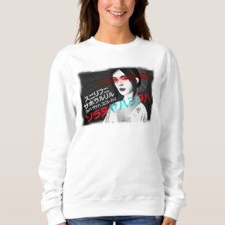 Sweat-shirt femme japonaise kimono type manga t shirt