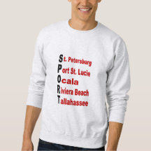 Sweat shirt grise homme  SPORT  FLORIDA 