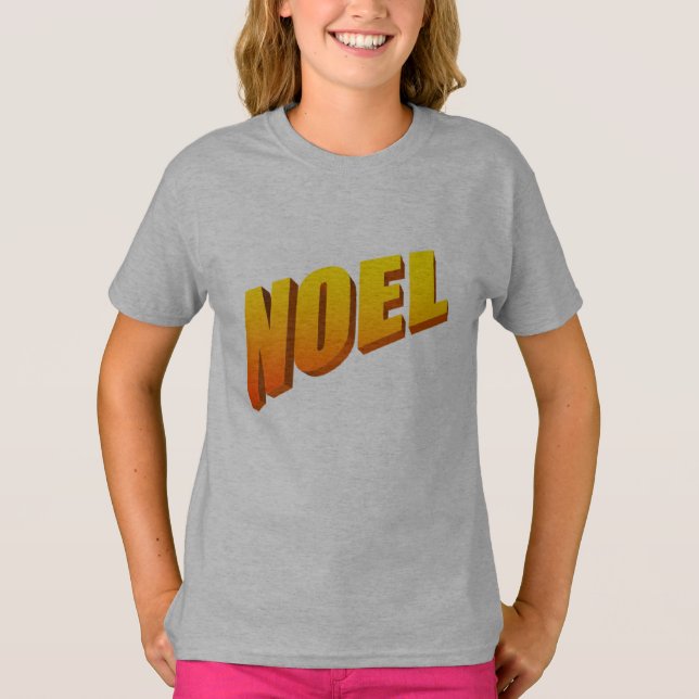 SWEAT-SHIRT   HANES  NOEL TEE SHIRT (Framsida)