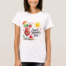 Sweat Summertime  T Shirt