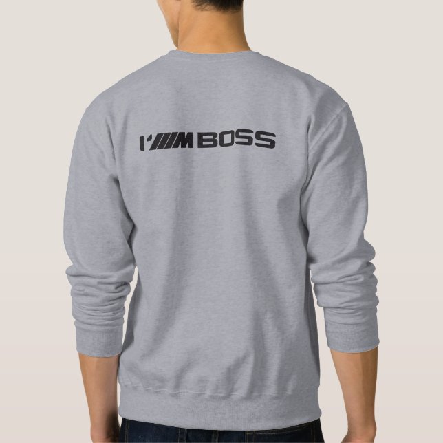 Sweater "I ///M Boss" BMW Lång Ärmad Tröja (Baksida)