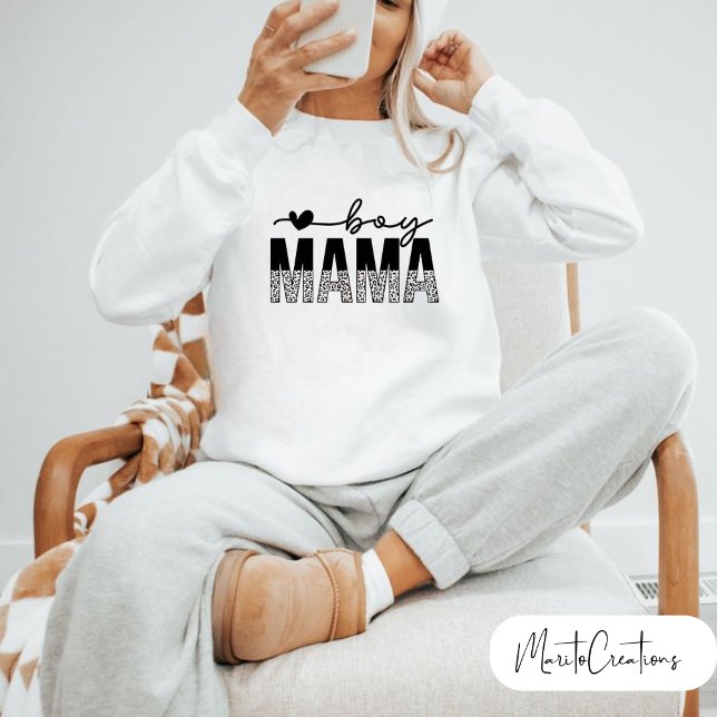 sweater t-shirt boy mom, special gift for mom (Skapare uppladdad)