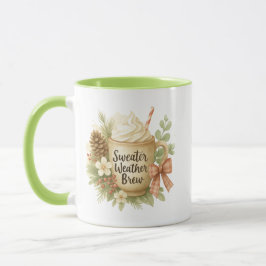 Sweater Weather Brew Cozy Mug Art Mugg