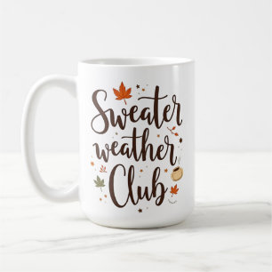 Sweater Weather Club Personlig Kaffemugg