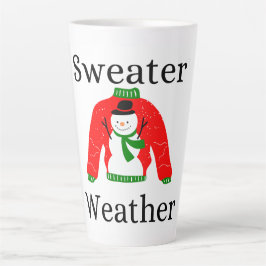 Sweater Weather Latte mugg
