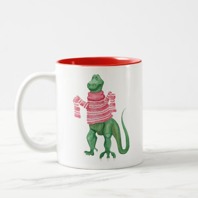Sweatersaurus-Rex mugg (Vänster)