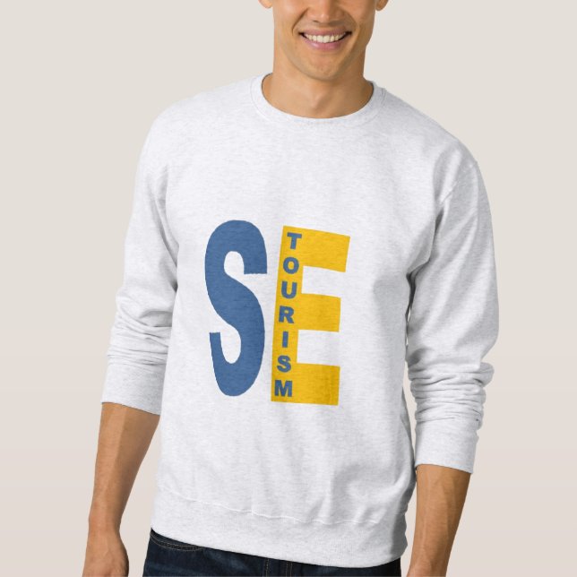 Sweatshirt cendre  homme SWEDEN  TOURISM (Framsida)