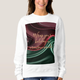 Sweatshirt in stylish abstract graphic t shirt