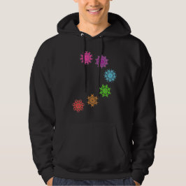 Sweatshirt psychédélique chakras