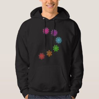 Sweatshirt psychédélique chakras