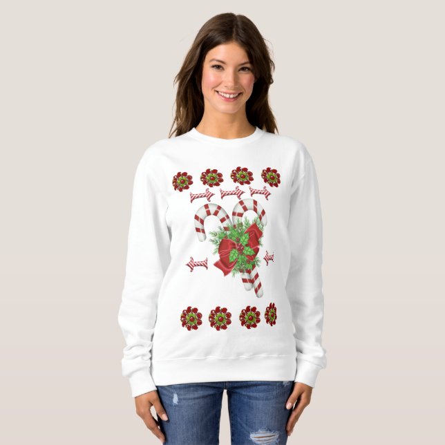 Sweatshirt Santa T Shirt (Hel framsida)