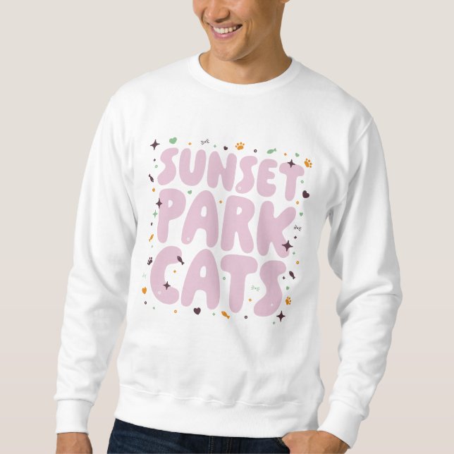 Sweatshirt | Sunset Park Cats | Cat Rescue (Framsida)