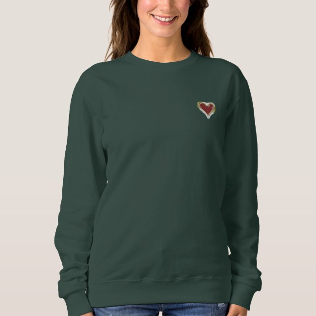 SWEATSHIRT WOMENS ART AND DESIGT T SHIRT (Framsida)