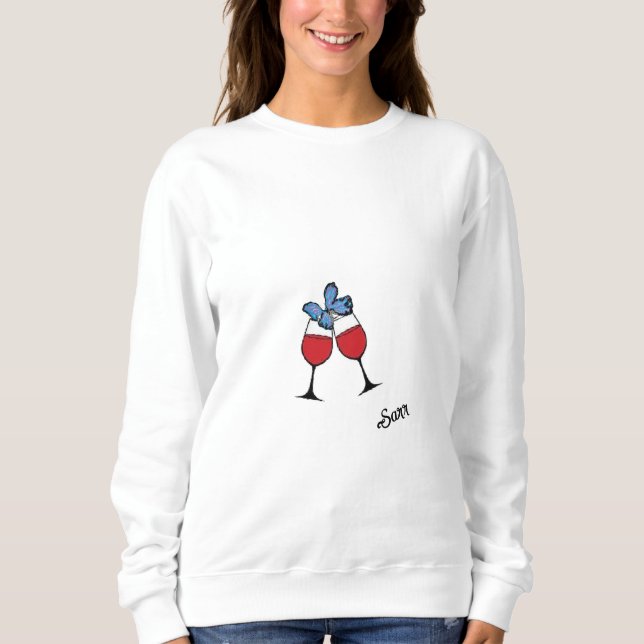 Sweatshirts: Cheerful T Shirt (Framsida)