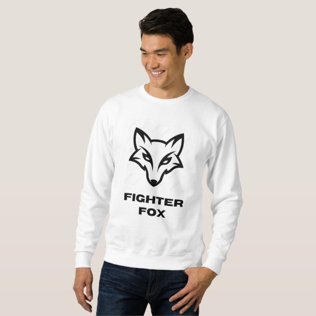 Sweatshirts för bekämpning av räv | Mode Lång Ärmad Tröja (Hel framsida)