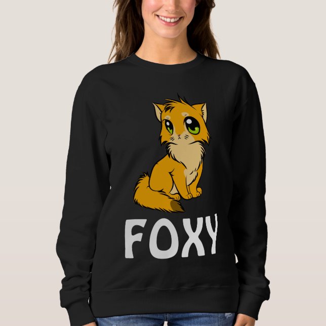SWEATSHIRTS FÖR FÄRGGGINGER CAT T-SHIRTS FÖR FALL (Framsida)