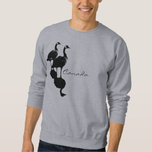 Sweatshirts för kanadensare för Kanada gäsströja Sweatshirt