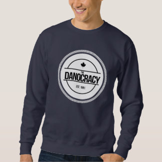 Sweatshirts för Pullover för TheDanocracy Lång Ärmad Tröja