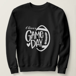 Sweatshirts för speldagar med barn Namn T Shirt