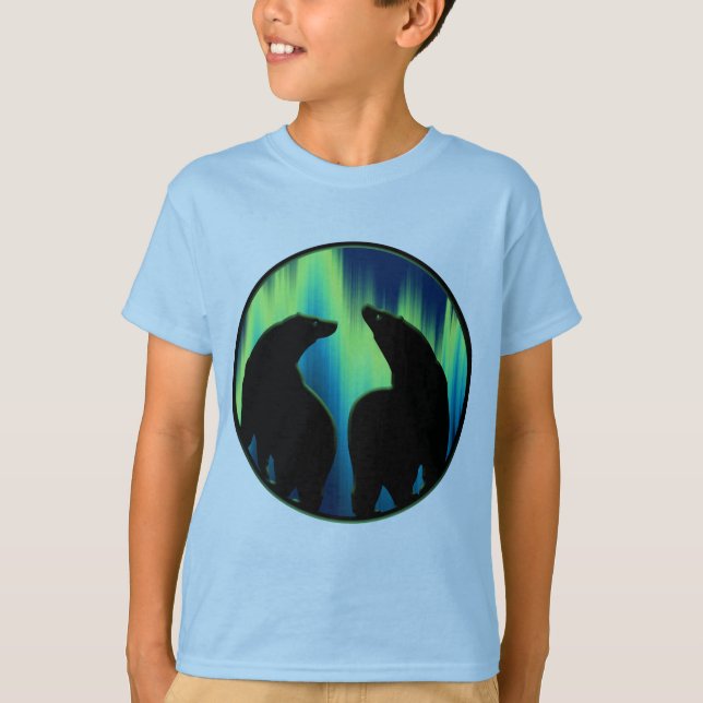 Sweatshirts för stamkonst Bears Shirt Tee Shirt (Framsida)