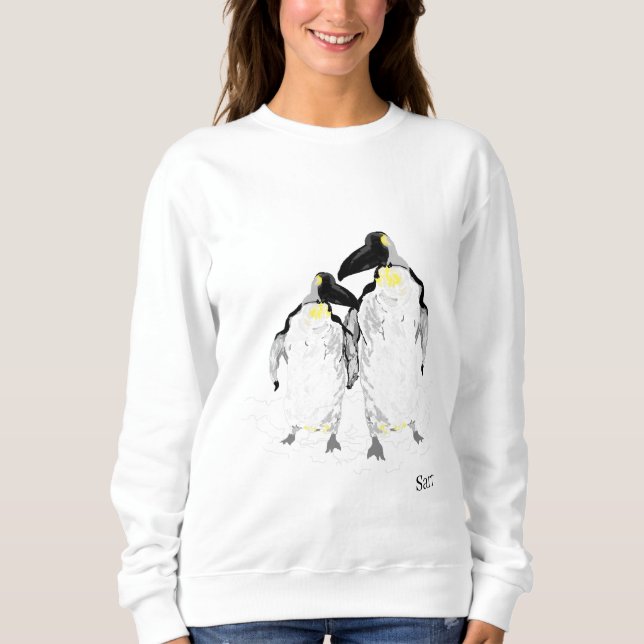 Sweatshirts: Penguins dag ut T Shirt (Framsida)