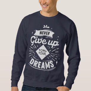 Sweatshirts tryckta för manar lång ärmad tröja