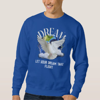 Sweatshirts With Dream Design Lång Ärmad Tröja