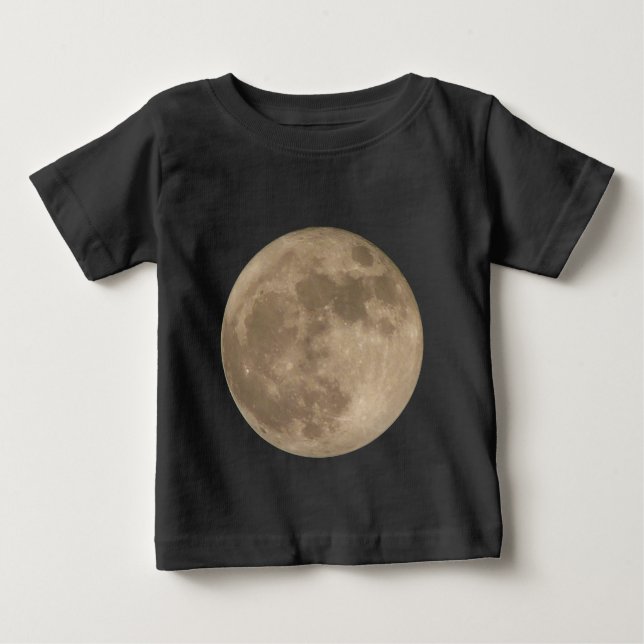 Sweatshirtsen Barn Hoodie Full Moon Barn Måne T-shirt (Framsida)