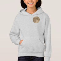 Sweatshirtsen Barn Hoodie Full Moon Barn Måne
