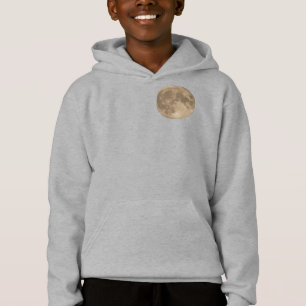 Sweatshirtsen Barn Hoodie Full Moon Barn Måne Tröja